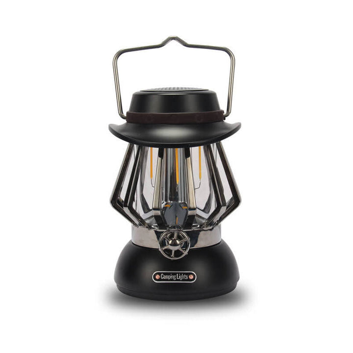 Modern Handheld Metal Texture Camping LED Outdoor Light | Stornfield