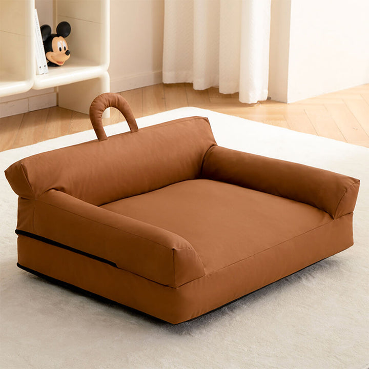 Elevated Pet Sofa Bed Stylish Waterproof Ergonomic Comfort | Stornfield