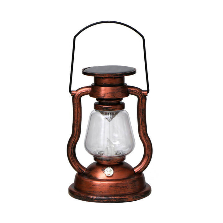 Solar Retro Kerosene Lamp Horse Lamp LED Outdoor Garden Patio Decoration Portable Flame Candle Light | Stornfield