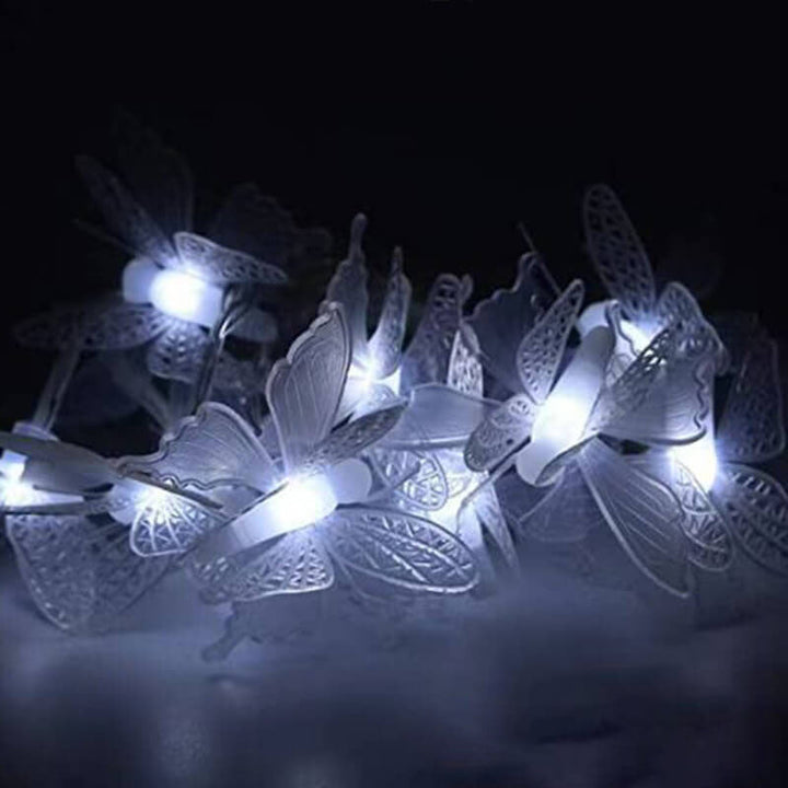 Stornfield | Luminelle LED Garland | Butterfly Design | For Garden, Balcony & Terrace | Outdoor Decor