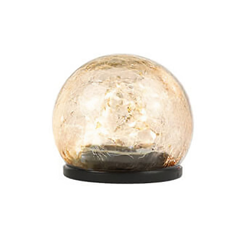 Solar Modern Minimalist Glass Floor Decoration LED Outdoor Landscape Light | Stornfield