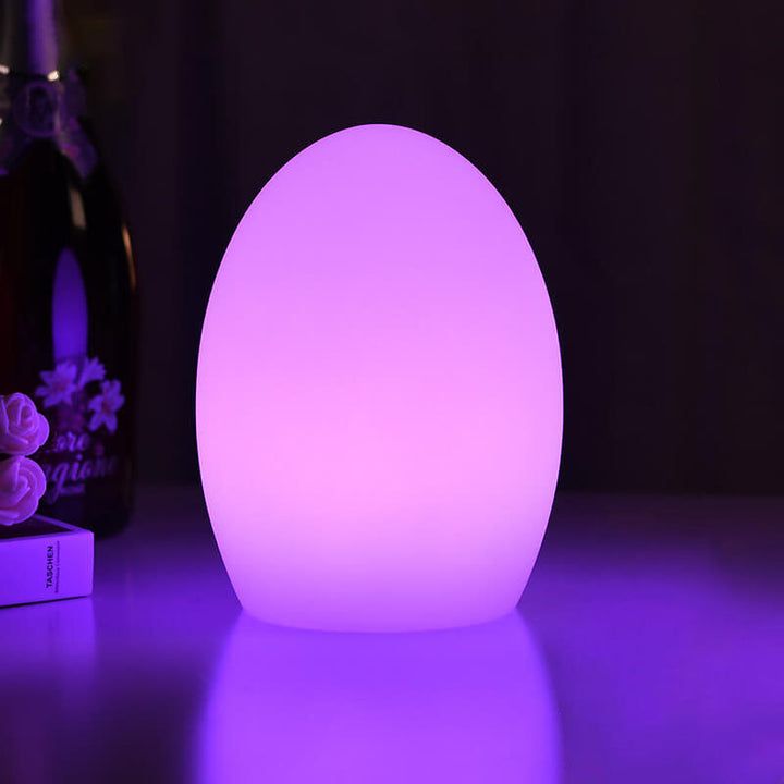 Stornfield | Lampe de table décorative LED en forme d'œuf RGB en ABS