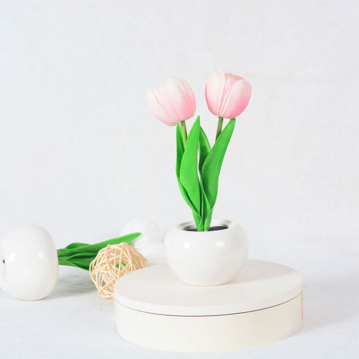 Stornfield | LED Table Lamp Night Tulip Peony Creative Modern Simulation