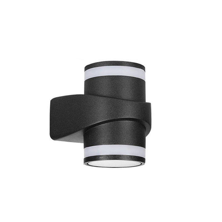 Modern Cylindrical Die-Cast Aluminum LED Waterproof Outdoor Garden Wall Light | Stornfield