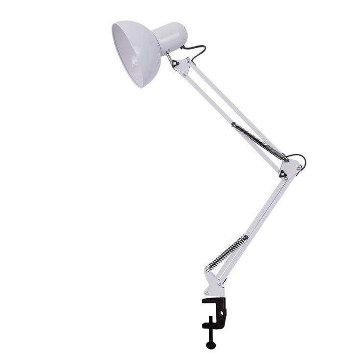 Stornfield | Minimalist Modern Retractable Table Lamp with Long Arm and ABS Clip with 1 Light for Bedroom