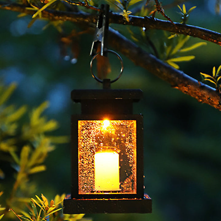 Modern Solar Star Candle ABS Waterproof LED Outdoor Lights | Stornfield