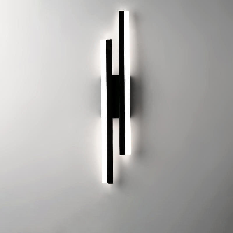 Stornfield | LuxLine Modern LED Wall Light | Minimalist Design | Iron & Acrylic | Dimmable Light