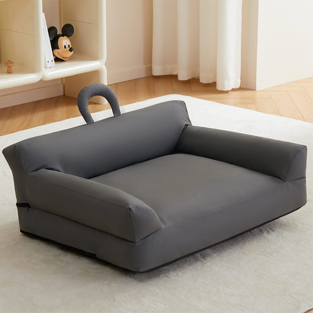 Elevated Pet Sofa Bed Stylish Waterproof Ergonomic Comfort | Stornfield