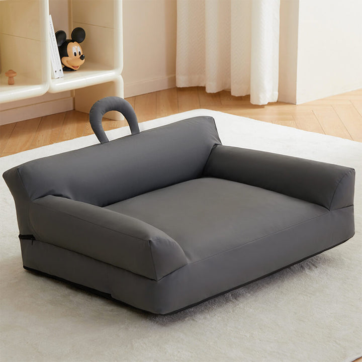Elevated Pet Sofa Bed Stylish Waterproof Ergonomic Comfort | Stornfield