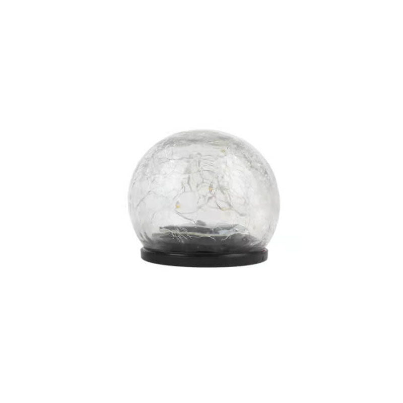 Solar Modern Minimalist Glass Floor Decoration LED Outdoor Landscape Light | Stornfield