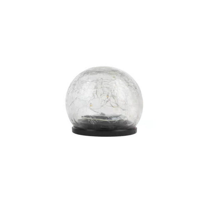 Solar Modern Minimalist Glass Floor Decoration LED Outdoor Landscape Light | Stornfield