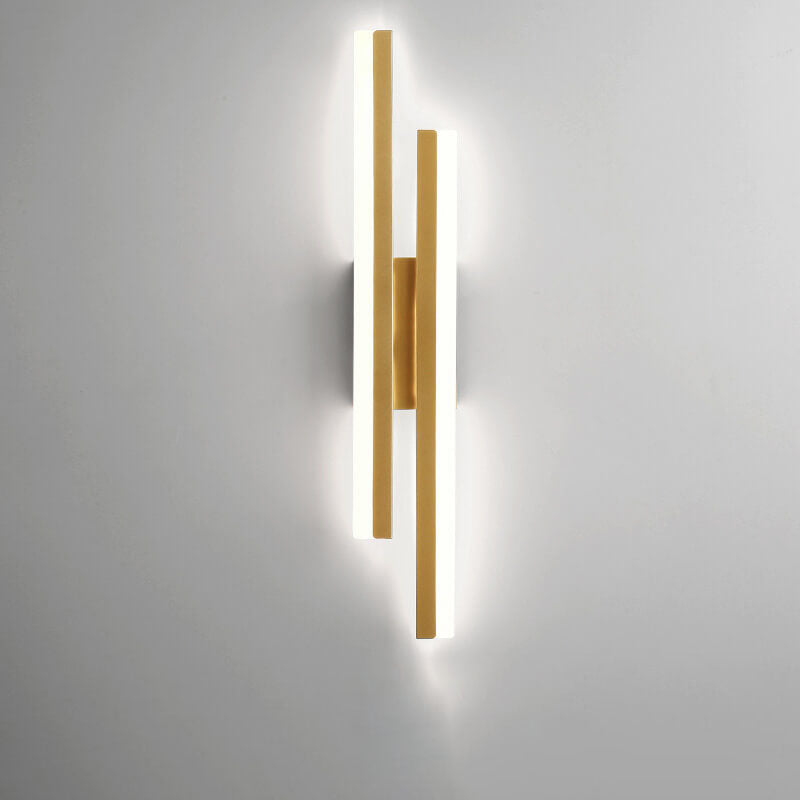 Stornfield | LuxLine Modern LED Wall Light | Minimalist Design | Iron & Acrylic | Dimmable Light