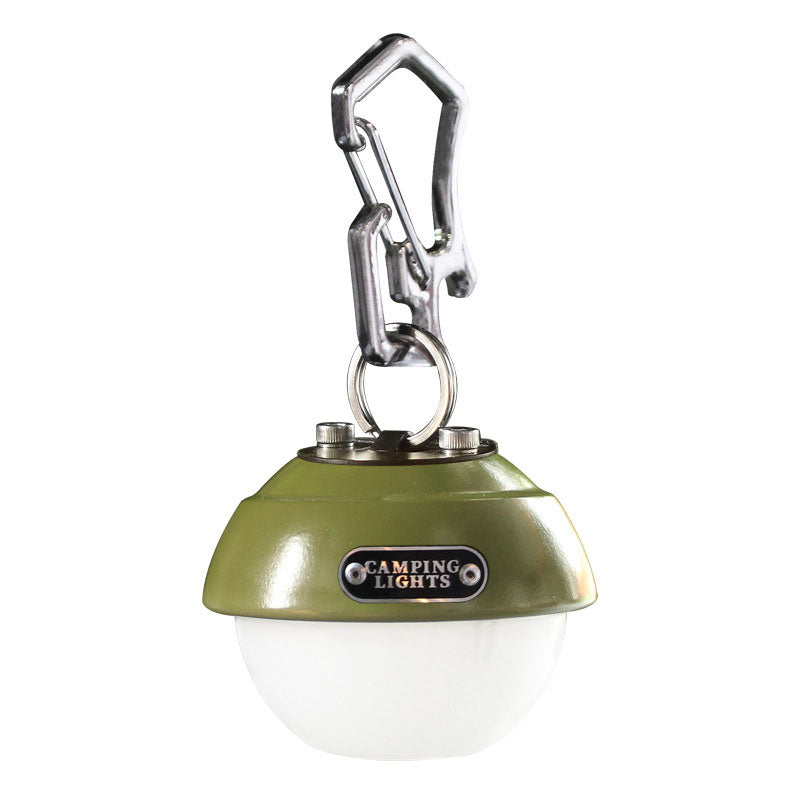 Contemporary Creative Waterproof Orb Metal PC LED Camping Outdoor Light For Outdoor Patio | Stornfield