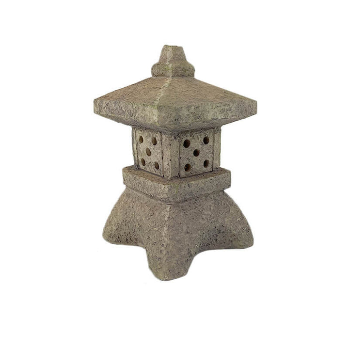 Retro Decorative Solar Tower Resin LED Outdoor Landscape Lighting | Stornfield