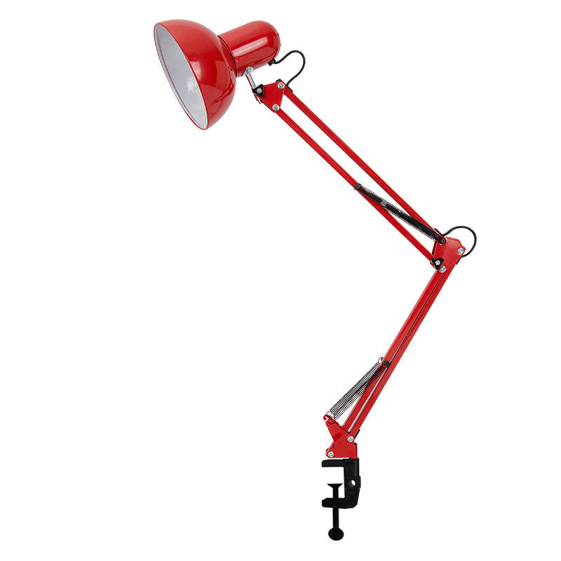 Stornfield | Minimalist Modern Retractable Table Lamp with Long Arm and ABS Clip with 1 Light for Bedroom
