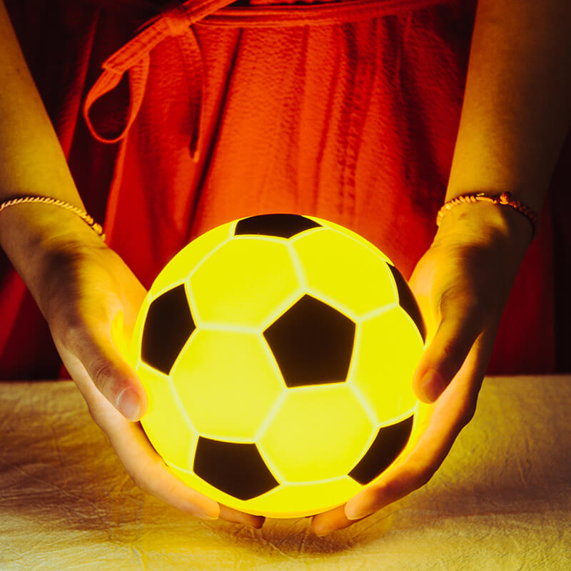 Stornfield | Creative Football Silicone LED Table Lamp with USB Charging
