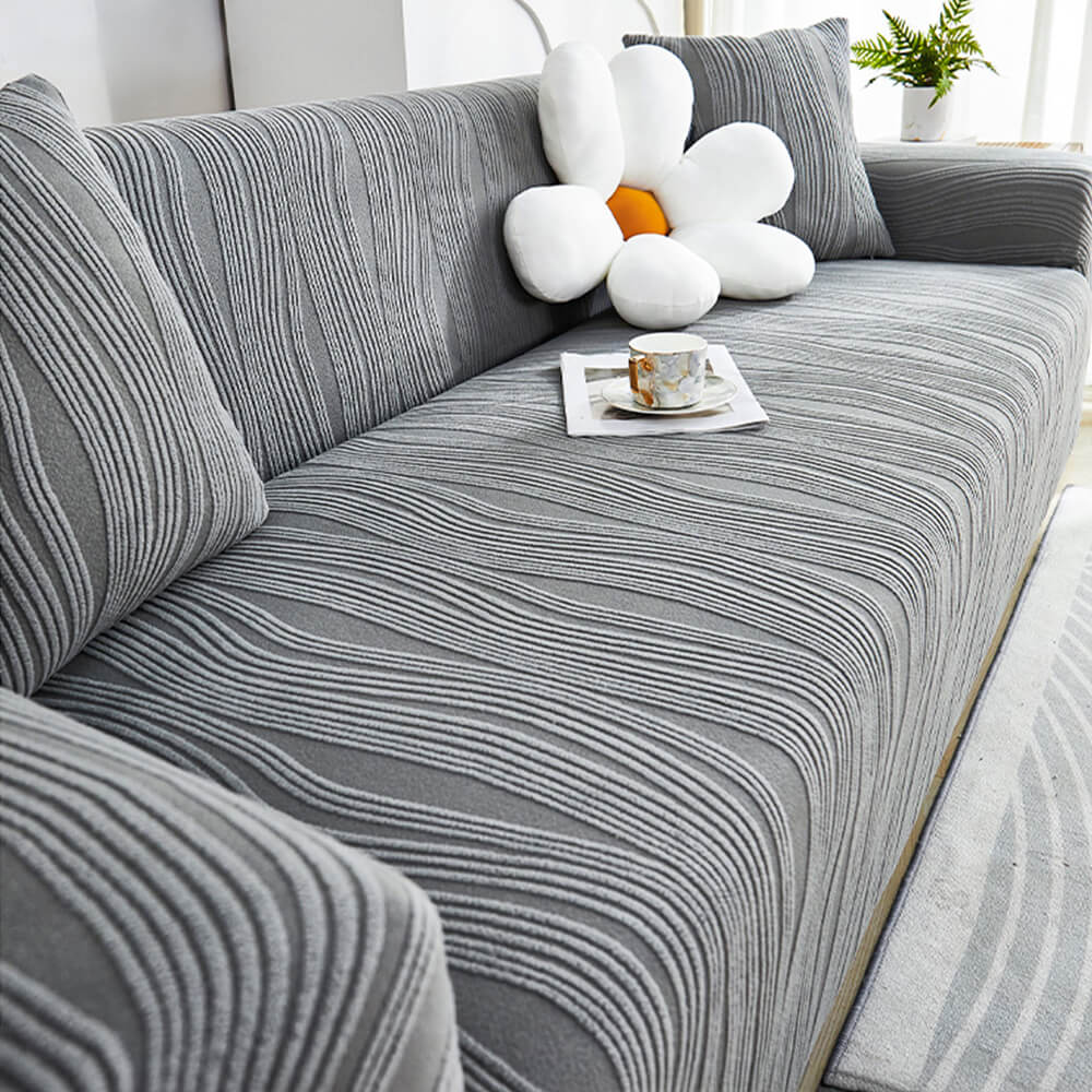Jacquard Stretch Full-Cover Anti-scratch Couch Cover Soft Pet-Friendly | Stornfield