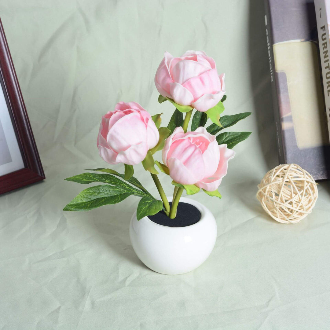 Stornfield | LED Table Lamp Night Tulip Peony Creative Modern Simulation