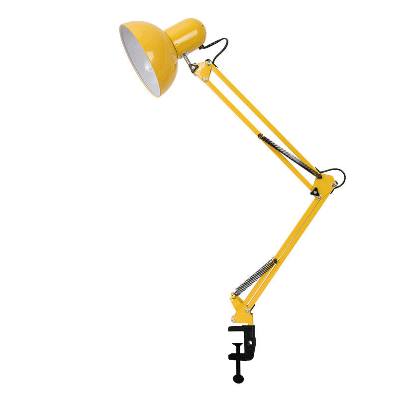 Stornfield | Minimalist Modern Retractable Table Lamp with Long Arm and ABS Clip with 1 Light for Bedroom