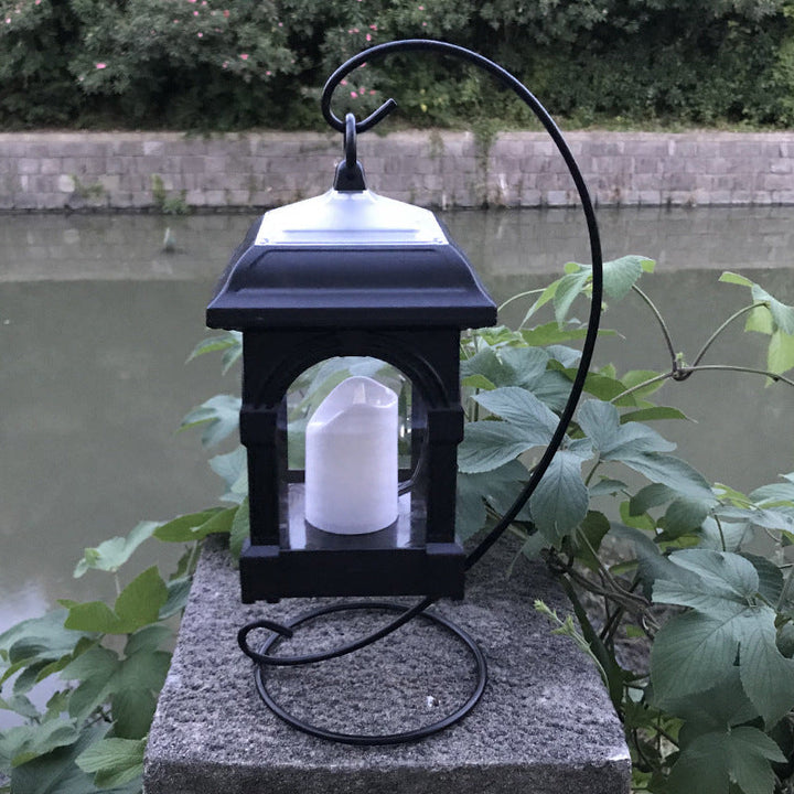 Traditional European Solar Waterproof House Cubic Plastic LED Landscape Lighting Outdoor Light For Garden | Stornfield