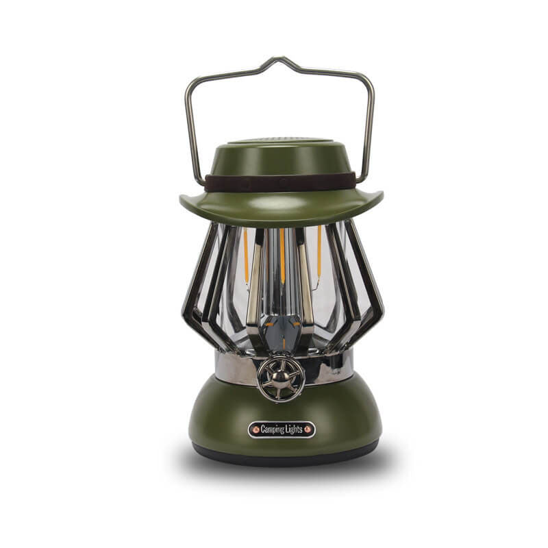Modern Handheld Metal Texture Camping LED Outdoor Light | Stornfield