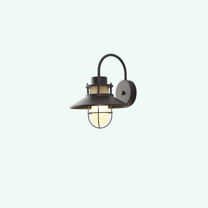 Outdoor Waterproof Iron Body 1-Light Outdoor Wall Sconce Lamp | Stornfield