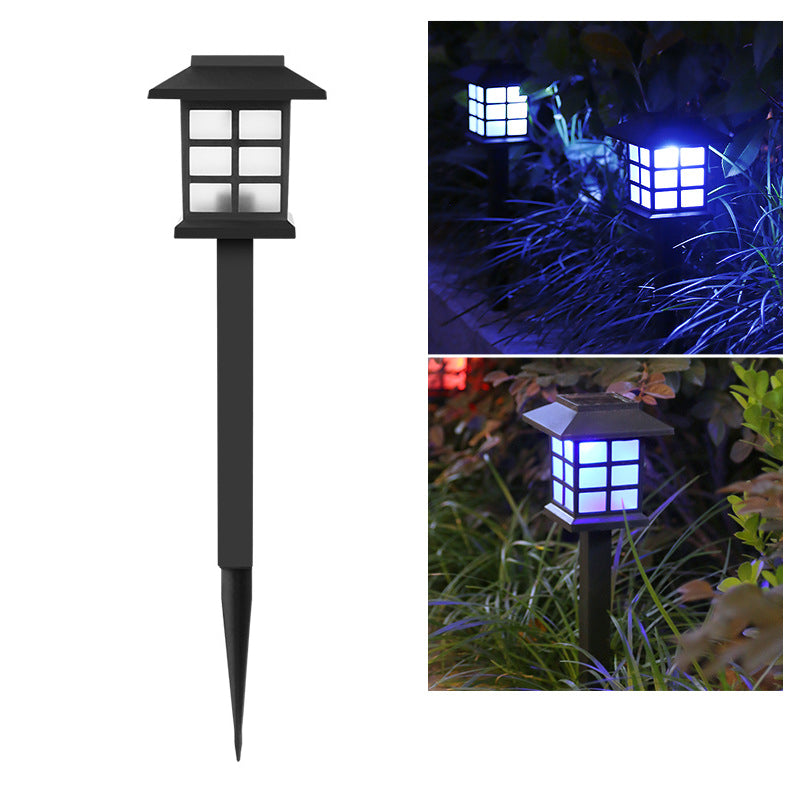 Traditional Rustic Waterproof Solar House ABS LED Outdoor Landscape Light For Garden | Stornfield