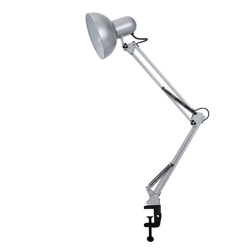 Stornfield | Minimalist Modern Retractable Table Lamp with Long Arm and ABS Clip with 1 Light for Bedroom
