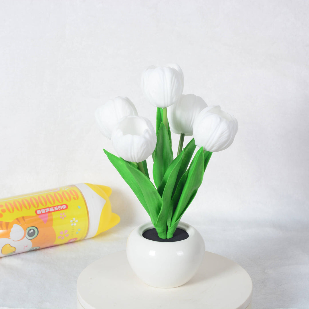 Stornfield | LED Table Lamp Night Tulip Peony Creative Modern Simulation