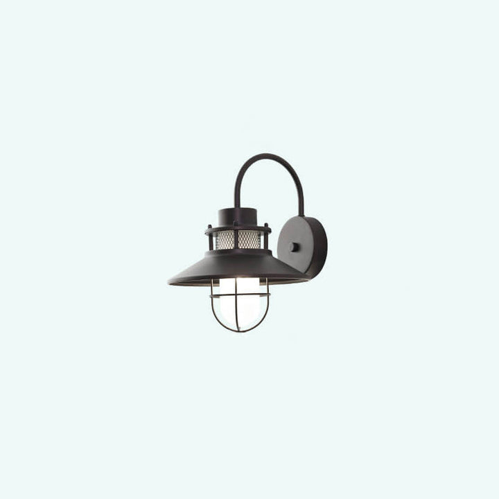 Outdoor Waterproof Iron Body 1-Light Outdoor Wall Sconce Lamp | Stornfield