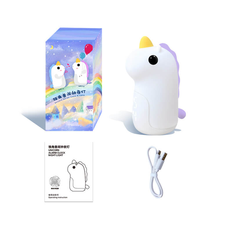 Stornfield | Unilora DreamLight Alarm Clock | Unicorn Design | Timer & LED Night Light | Nursery Decor