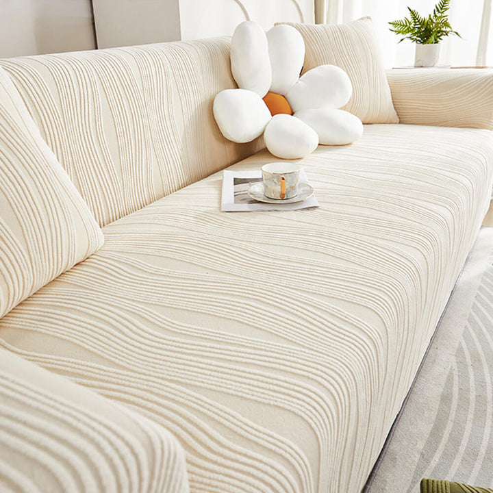 Jacquard Stretch Full-Cover Anti-scratch Couch Cover Soft Pet-Friendly | Stornfield