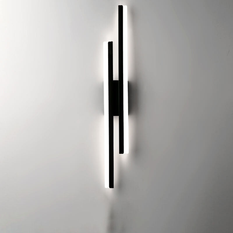 Stornfield | LuxLine Modern LED Wall Light | Minimalist Design | Iron & Acrylic | Dimmable Light