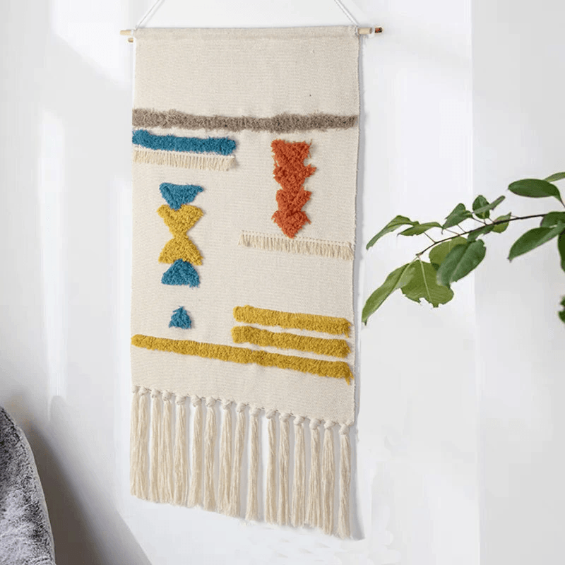 Stornfield | Geometric Tufted Wall Hanging