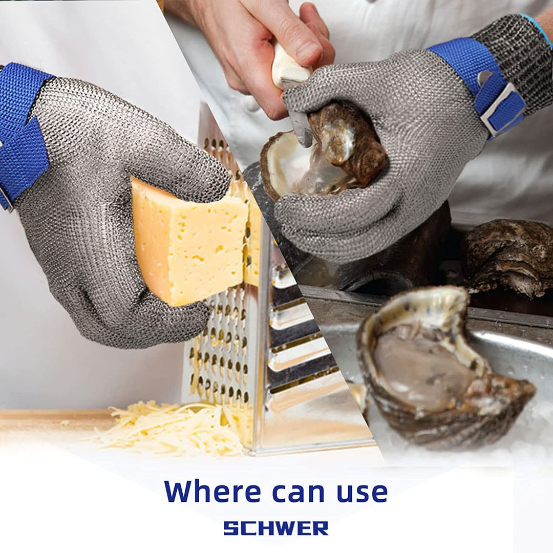 Stornfield | Stainless Steel Safety Gloves with Maximum Cut Resistance