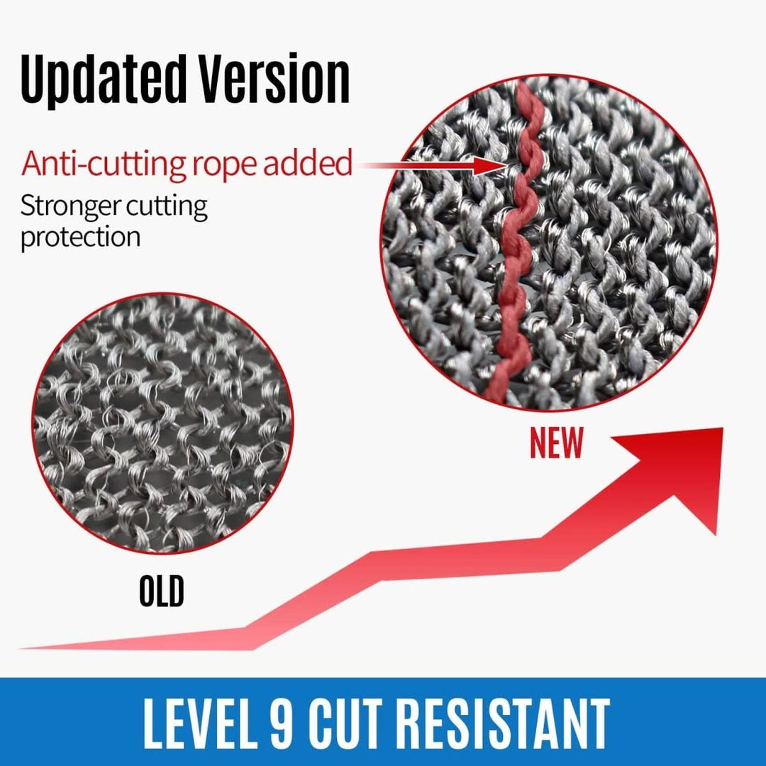 Stornfield | Stainless Steel Safety Gloves with Maximum Cut Resistance