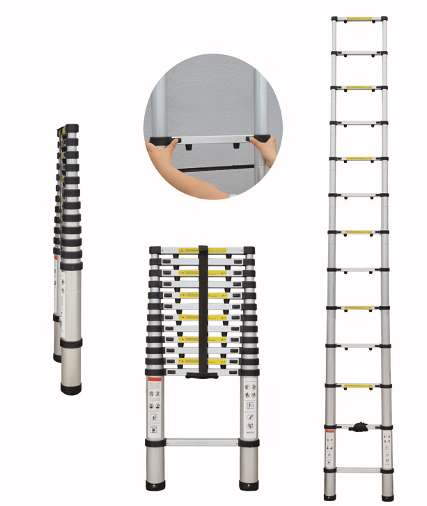 Telescoping ladder 3.2 - 2.9 - 2.6 or 2 meters | Stornfield