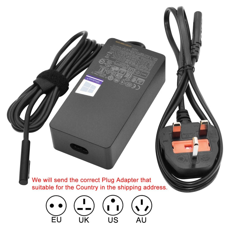 Stornfield | 102W AC Adapter Charger 1798 15V 6.33A for Microsoft Surface Book 2