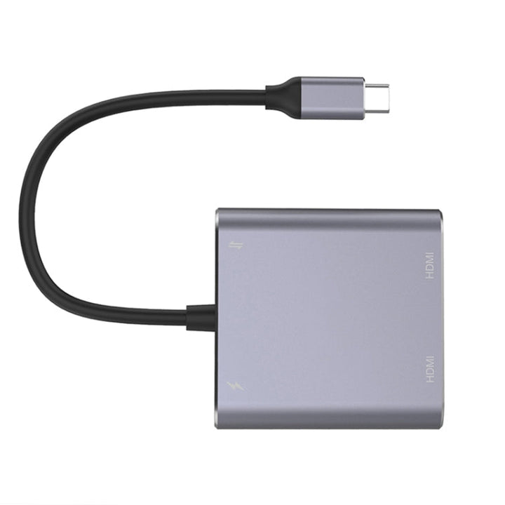 Stornfield | 4-in-1 USB-C Hub Adapter to Dual HDMI + USB + USB-C
