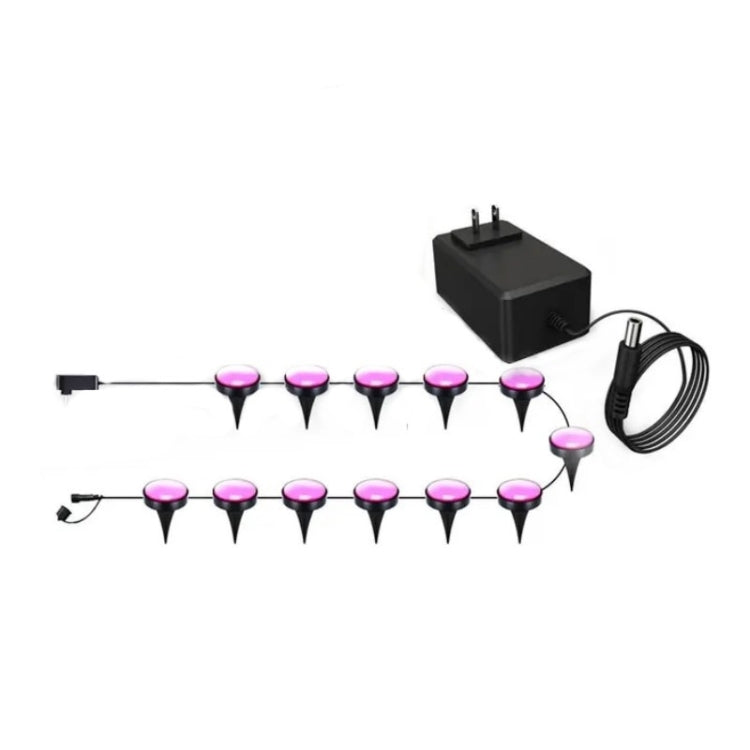 Stornfield | CP01 Outdoor WIFI Smart Garden Light APP Control Music Sync Outdoor Floor Lights (US Plug)