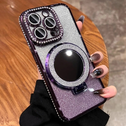 Stornfield | Phone Case with Mirror Magnetic Stand Glitter