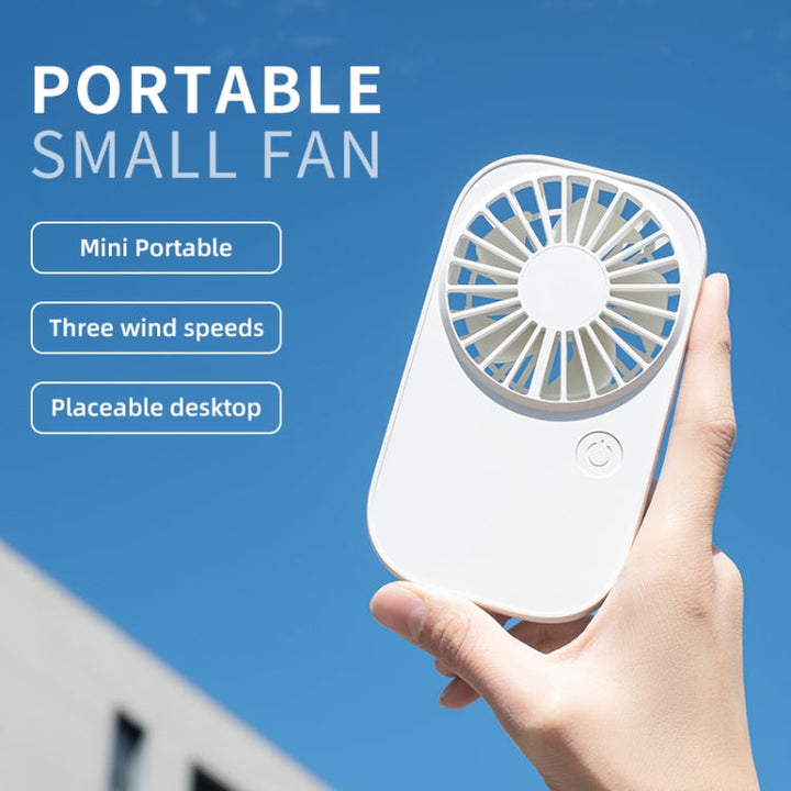 F11 Portable Rechargeable Hanging Neck Fan Cooling Handheld Fan 3 Speeds Desk Fan(Black) | Stornfield