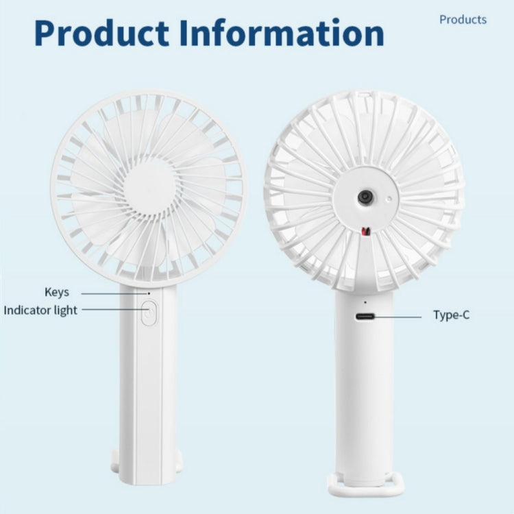 F35 With Hanging Hole Rechargeable Cooling Fan Powerful Handheld Fan 1200mAh Desk Fan(Pink) | Stornfield