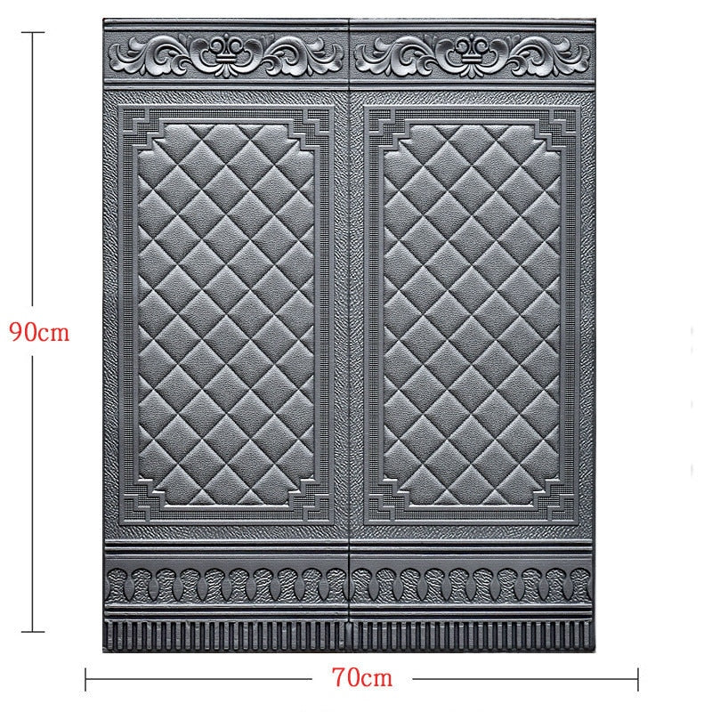 3D Self-Adhesive Antique Accent Wall Sticker | Stornfield