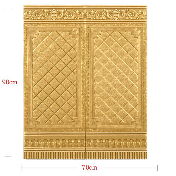 3D Self-Adhesive Antique Accent Wall Sticker | Stornfield