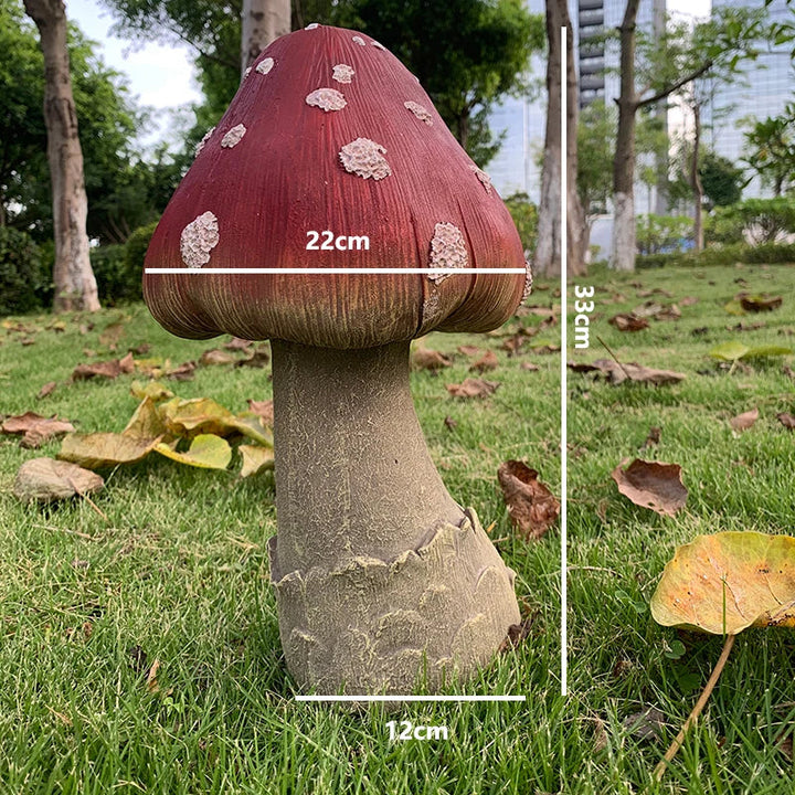 Outdoor Fairy Mushroom Resin Garden Decor | Stornfield