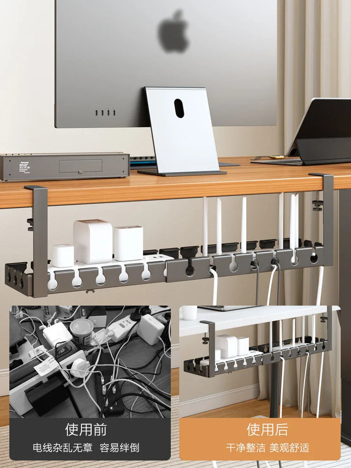 Cable channel under the desk | Stornfield
