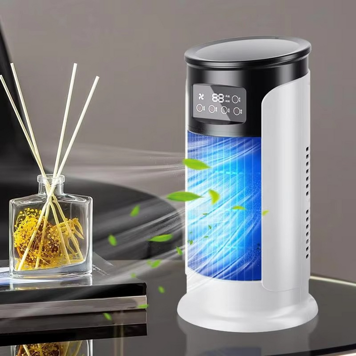 Portable Air Conditioners Fan Evaporative Cooler USB Quiet Timer Room Cooling Small 10 oz Water Tank Personal Cooler Adjustable | Stornfield