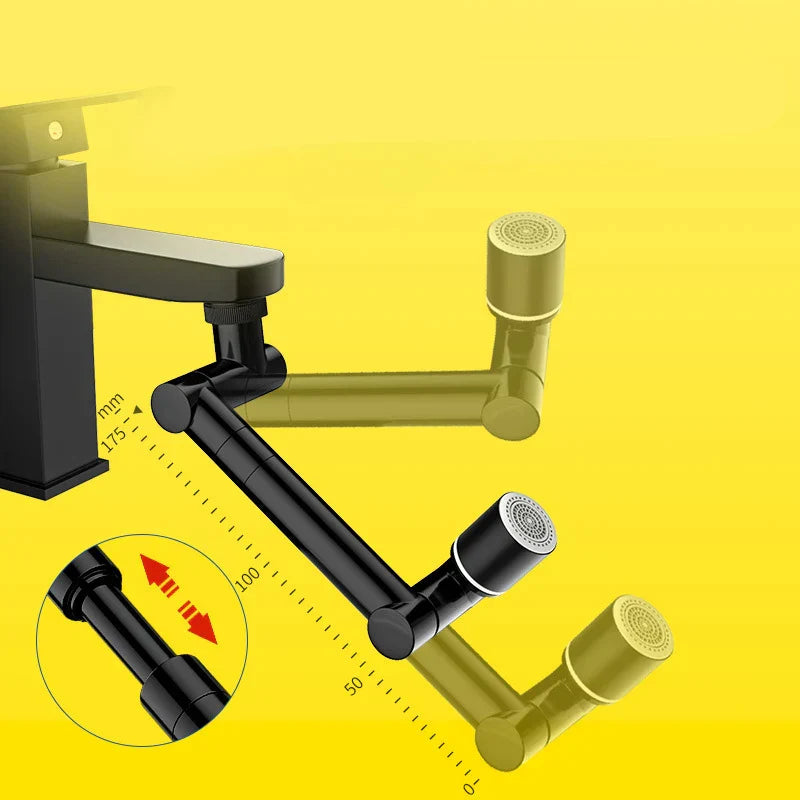 FlexiFlow 360° Rotating and Extendable Faucet Head Stornfield