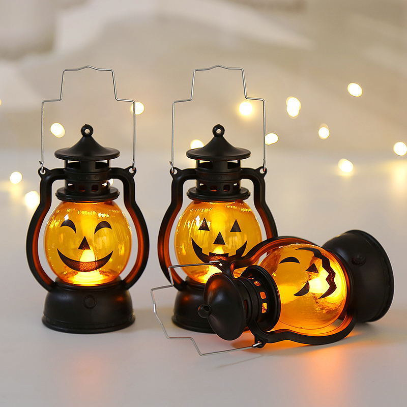 Mini Halloween Scary Pumpkin Hanging Lamp | Stornfield
